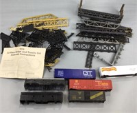 Train tracks and parts