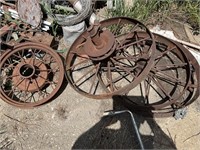 4 steel wheels