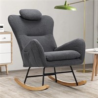 Bosten Solid Wood Rocking Chair