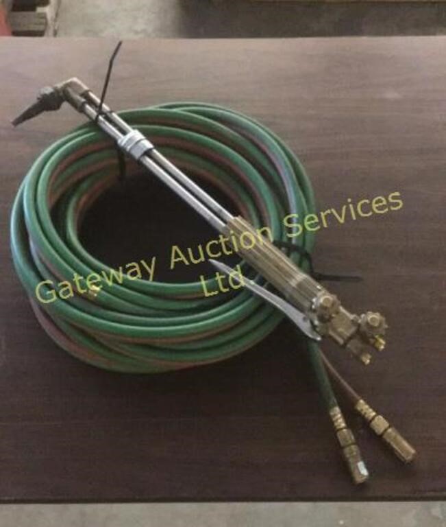 Acetylene hoses and torch.