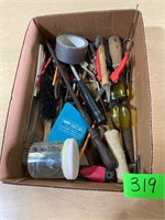 Box of Assorted Tools