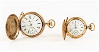 Jewelry Lot of 2 Hunter Pocket Watches