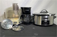 Kitchen Appliances; CrockPot, Black & Decker