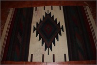 Southwestern style blanket, 45 x 70"