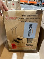 New Sunny Mini Stepper with exercise bands