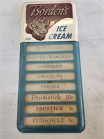 Vintage Bordens ice cream sign
