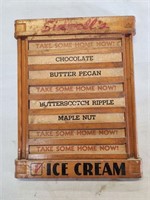 Vintage Sidwells Ice Cream sign