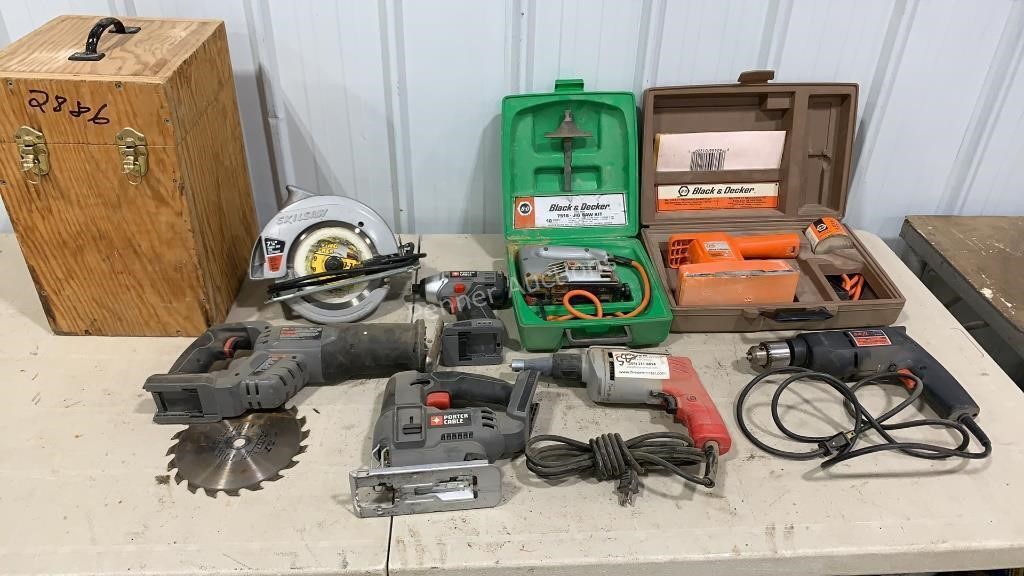 Snader, Jig Saw, Circular Saw, Drills