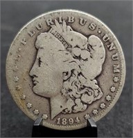 1894-S Morgan Silver Dollar, Better Date