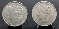 1921-P & D Morgan Silver  Dollars