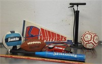Lot of sporting goods, see pics