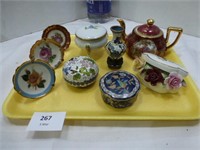 Mini Limoges Plates / Limoges Mini Tea Pot