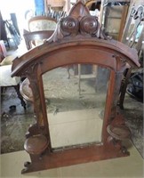 Victorian Mirror W/ Candle Shelves