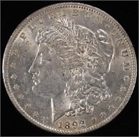 1892 MORGAN DOLLAR BU
