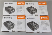 4 Boxes Stihl Ap Battery