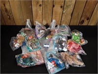 Bag of 1999 McDonald's TY Beanie Babies