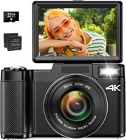 4K Digital Camera for Photography