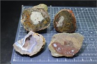 Unusual Thunderegg Halves, 3lbs 10oz