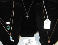Misc. Sterling Necklaces