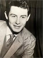 Eddie Fisher signed photo