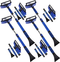 4 Pack 43' Extendable Snow Brush 3 in 1 for Car