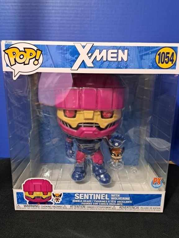 POP! Jumbo X-men Sentinel W/Wolverine #1054 PX