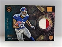 2014 Beckham Topps Valor Green Dis Patch Rc/25