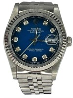 Men's Automatic Date Just Wrist Watch