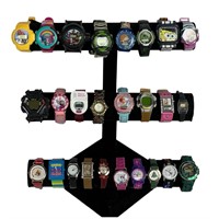 Assortment of mostly Character Wrist Watches