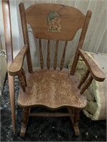 Vintage child’s rocker