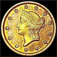 1843-O Rare Gold Dollar CLOSELY UNCIRCULATED