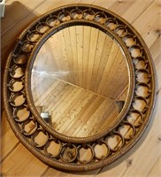Composite Woven Design Mirror