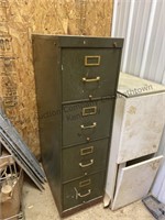 4 file cabinet and contents
