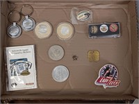 Bag Trump coins, keychains, pins and more.