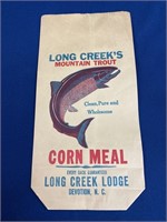 Vintage Long Creek’s Mountain Trout Corn Meal