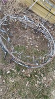 Vintage Ornate Iron Garden Patio Coffee Table