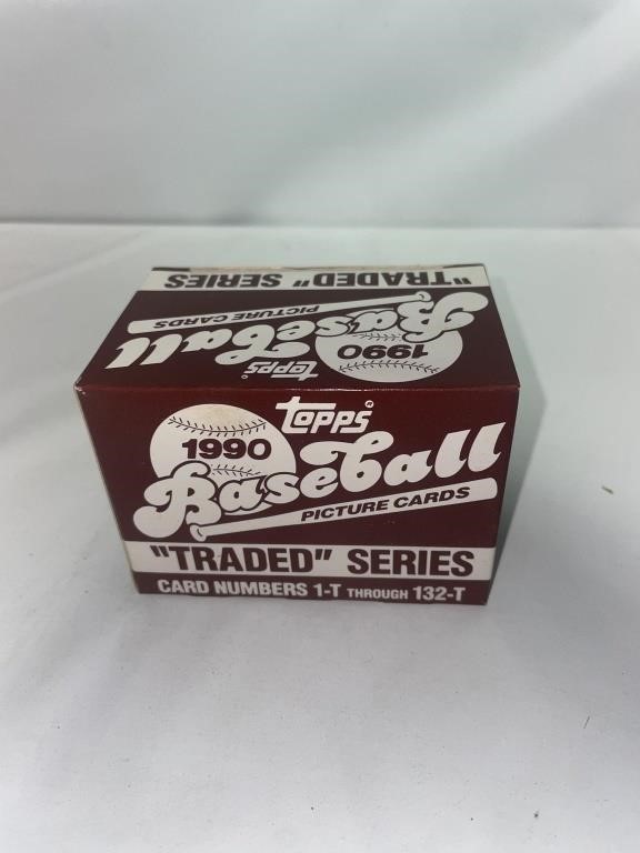 TOPPS BASEBALL TRADED SERIES 1990