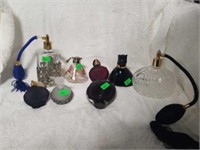 Estate Lot of collectable perfume bottles