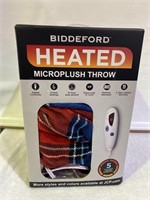 $100  Biddeford Microplush Plush Automatic Shut