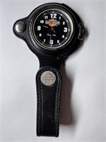 Harley Davidson Leather Pocket Watch