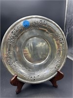 STERLING WALLACE ORNATE PLATE