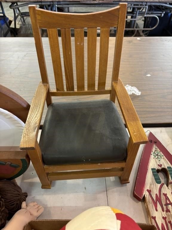 Small doll chair