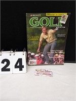 Signed Cover Jack Nicholas Golf Collector w/ COA
