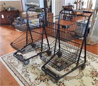 (2) shopping carts