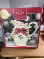 Lenox  “Holiday “ pitcher