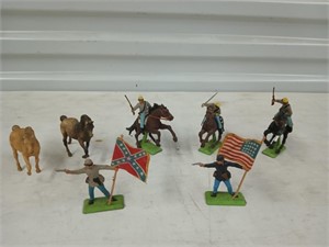 Civil War figurines