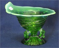 Ocean Shell compote - green opal