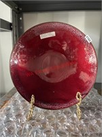Vintage Red Enamel Bowl (Connex 2)
