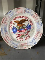 200th Year Anniversary year Collectors Plate