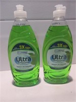 2x TRUE LIVING ULTRA ANTIBACTERIAL DISH SOAP